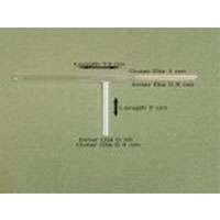 Quartz Tube for AAS, Length 13x7cm, inner dai 0.8 & 0.35, Outer 1 & 0.4cm