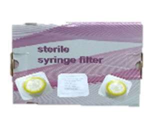 Syringe Filter 33 mm Dia 0.45 um (Sterile) 50 Nos