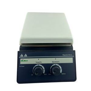 Digital Hot Plate Stirrer INS 20 (135×135 mm, 380°C, Ceramic Top, With Probe & Stand)