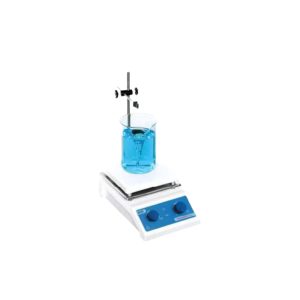 Analogue Hot Plate Stirrer SH-4 (190×190 mm, 5000 mL Capacity, With Probe & Stand)