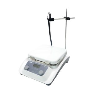 Digital Hot Plate Stirrer MS7-H550-PRO (184×184 mm, 580°C, 20L Capacity, With Probe & Stand)