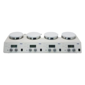 4-Position Magnetic Hotplate Stirrer MS-H340-S4 with LCD Display (340°C)