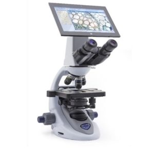 B-290TB Digital Binocular Brightfield Microscope 1000x with 3.1 MP Camera & Tablet